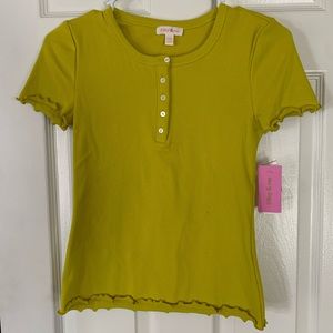 *Sale* Lettuce hem stretchy top